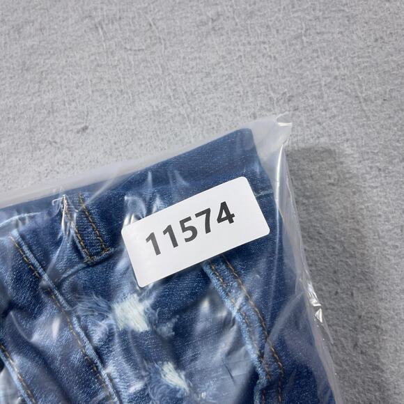 Judy‎ Blue Cut Off Denim Shorts Women 27/4 The High Rise Stretch 1" Inseam - Picture 11 of 11